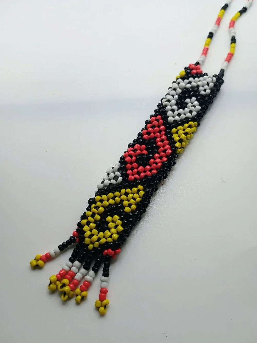 Handmade Necklace with Multicolored Beads - Filipino Craftsmanship